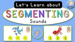 Segmenting Sounds For Kids  Phonemic Awareness [upl. by Shirlene]