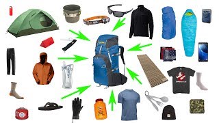 How to Pack a Backpack [upl. by Tempa]