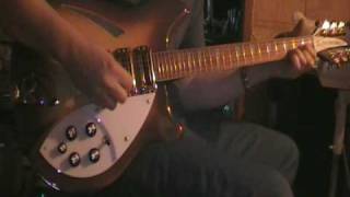 Rickenbacker 37012 with Jangle Box compressor [upl. by Ryon]