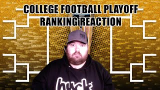 11192024 Reaction to the College Football Playoff Rankings [upl. by Ut]