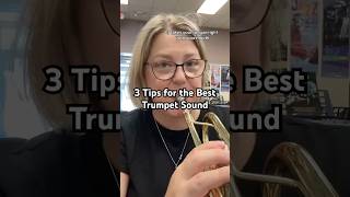 3 ways to improve your trumpet playing banddirector trumpet trumpetplayer trumpettips brass [upl. by Marra]