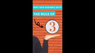 The Rule of Three l An Effective Tool to Deliver Persuasive Speeches l Shorts [upl. by Murray296]