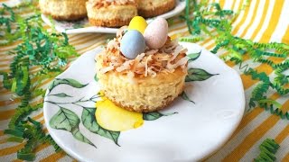 Dessert Recipe Mini Cheesecake Nests by Everyday Gourmet with Blakely [upl. by Dorotea222]