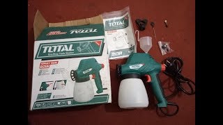 New Total Paint Machine  Total Paint Sprayer Gun 100Watt  03334417545 [upl. by Ecinereb]