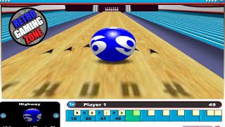 Gutter Ball Game  Retro Gaming Zone [upl. by Haimirej]