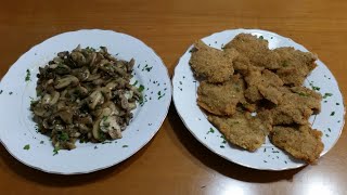 FUNGHI TRIFOLATI E FRITTI [upl. by Sands]