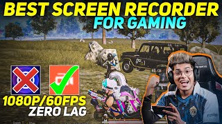 BEST NO LAG SCREEN RECORDER FOR ANDROID GAMING 🔥 SCREEN RECORDING APP FOR ANDROID IN 2024 [upl. by Ulane934]