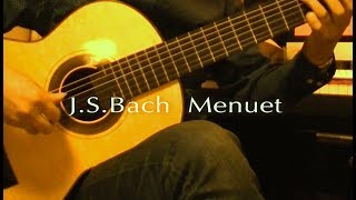 JSBach【 Menuet 】BWV Anh114115 [upl. by Levesque]