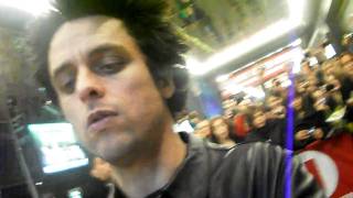 Asking Billie Joe Armstrong about the Foxboro Hot Tubs 41311 [upl. by Enelhtac]