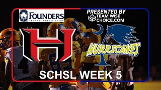 Hillcrest vs Wren  SCHSL Week 5 Football [upl. by Darryl]