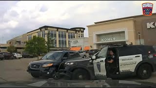 Dash Cam Glendale Police Chase of Felony Retail Theft Suspects [upl. by Pearman229]