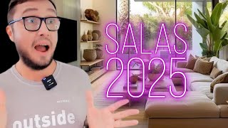 SALAS MODERNAS 2025  🔴 SORPRENDETE CON LAS NUEVAS TENDENCIAS [upl. by Auhsohey]