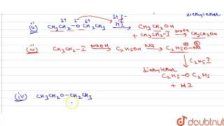 How would you bring the following conversions  i Ethyl alcohol to diethyl ether ii Diethyl eth [upl. by Arras]