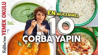 EN Mükemmel 10 ÇORBA Tarifini Teknik Olarak Anlattık🍵 Tarhana Mercimek Tüm Çorbaları Yapabileceksin [upl. by Mirielle]