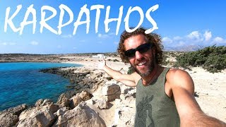 Exploring KARPATHOS GREECE  Awesome Beaches amp Ancient Ruins [upl. by Amikahs715]