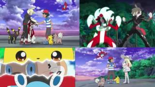 Pokemon Sun and Moon anime review ep 27 Gladion Appears rockium z move hints [upl. by Weidman]