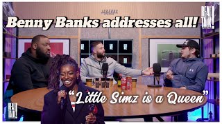 Benny Banks clears up the Little Simz conversation amp Addresses the music bloggers [upl. by Schmitz]