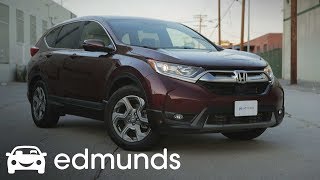 2017 Honda CRV Model Review  Edmunds [upl. by Langbehn]