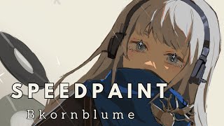 Reverse 1999 Bkornblume Fanart  Krita Speedpaint [upl. by Anastos]