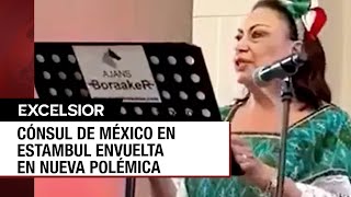 Isabel Arvide recibe abucheos en festejo de El Grito y estalla contra asistentes [upl. by Ylrevaw]