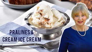 Best Homemade Pralines And Cream Ice Cream Recipe [upl. by Nossah]