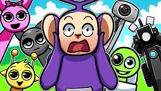 ESCAPE FROM SPRUNKI SKIBIDI  Tinky Winky Plays Sprunki Mods [upl. by Nnyledam]