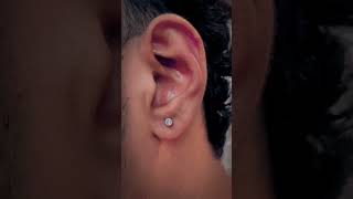 Perfect Ear Piercing for Men  Professional amp Stylish Services at Perfect Cut Men Salon perfectcut [upl. by Ttreve47]