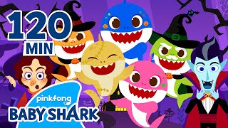 🎃ALL Baby Shark Ready for Halloween  Compilation  Halloween Stories  Baby Shark Official [upl. by Dunson]