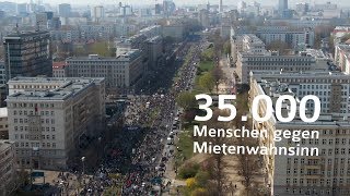 Demo quotMietenwahnsinn stoppenquot Berlin [upl. by Nwatna]