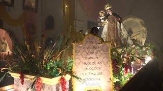 Entrada Virgen del Carmen 2024 Procesion Templo de Santa Teresa [upl. by Nodnnarb]