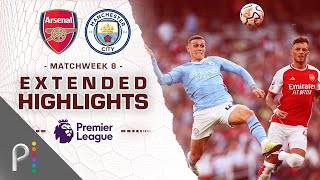 Arsenal v Manchester City  PREMIER LEAGUE HIGHLIGHTS  1082023  NBC Sports [upl. by Eixela]