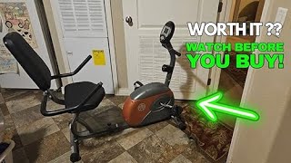 Marcy Exercise Bike at Home  Comprehensive Cardio Workout with Adjustable Resistance [upl. by Soneson]