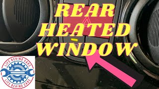 Fiat Qubo 2014 Petrol Rear Heated Window Switch Location [upl. by Xella]