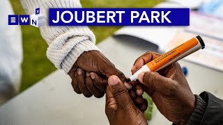 Elections 2024 Joubert Park  the largest voting station in SA [upl. by Latsirc]