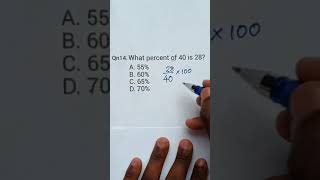 Fractions Percentsin Seconds 🤯 [upl. by Remde]