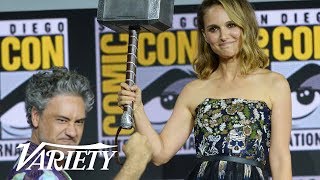 Official Marvel Comic Con Panel in Hall H Highlights [upl. by Akenna]