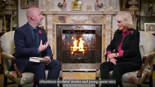 Queen Camilla in conversation with Booker Prize winner Douglas Stuart  The Queens Reading Room [upl. by Lonnard997]