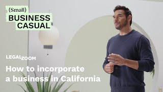 How to incorporate your business as a C corp in California [upl. by Cristoforo]