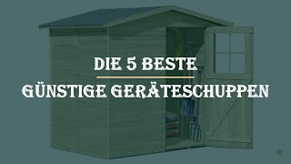 Die 5 Beste Günstige Geräteschuppen Test [upl. by Kered67]