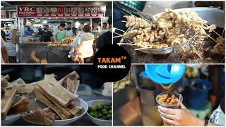 Sikat na Street Foods sa Angeles Pampanga  TOTOBITS  Calamares  Chicken Skin  Beef Mami [upl. by Roger235]