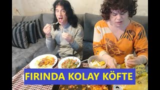 FIRINDA SEBZELİ PRATİK KÖFTE TARİFİ [upl. by Isiahi]