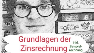 Grundlagen der Zinsrechnung  inkl Beispielrechnung  Mathe Kl 7 Mathelernvideo [upl. by Schwab]