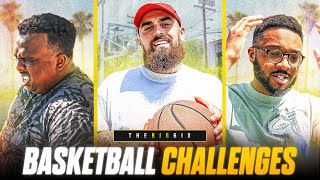 BASKETBALL CHALLENGES 3PT SHOOTOUT 3V3  The Big 6ix in LA 🌴 [upl. by Mckay]