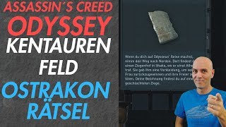 Assassins Creed Odyssey  Kentaurenfeld Ostrakon Rätsel Elis Gelöst [upl. by Neysa808]