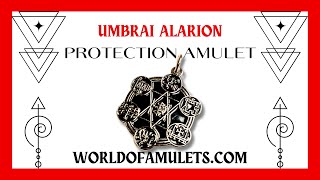 PROTECTION AMULET UMBRAI ALARION Protection Talisman with 7 Power Spirits  World of Amulets [upl. by Yahska803]