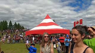 Canada Day celebration in Whitehorse Yukon  Canada19 [upl. by Simson634]