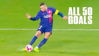 Kylian Mbappé All 50 Goals 202324 [upl. by Thea]