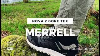 preview ☞ Merrell Nova 2 GoreTex présentée par Jérémy [upl. by Schuh887]