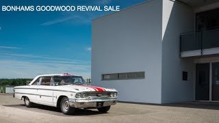 Bonhams Auction Live  Goodwood Revival 2017 [upl. by Ecneret13]