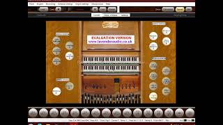 When I Survey the Wondrous Cross Caton or called Rockingham Old Lent Hymn Virtual Pipe Organ [upl. by Omocaig]